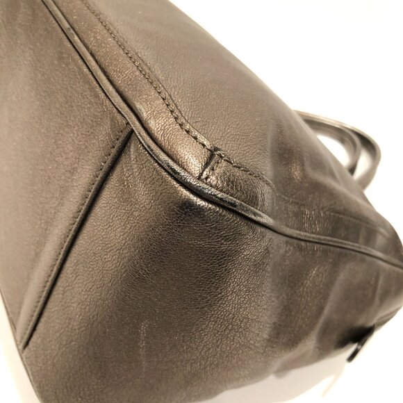 #7 Ferragamo Metallic Shoulder Bag Sku# 85477 (Gently Used) - Picture 6 of 16